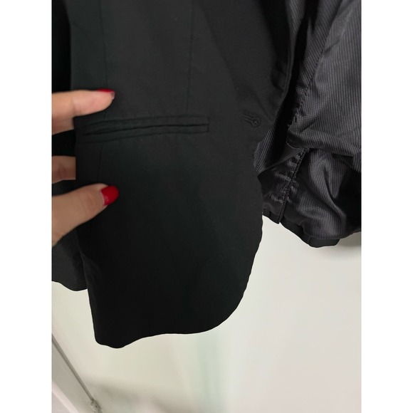 H&M EUC Slim Fitted Blazer Black Size XS Single Breasted - Picture 8 of 11